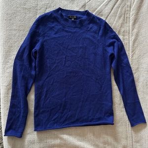 Massimo Dutti 100% cashmere sweater blue XS